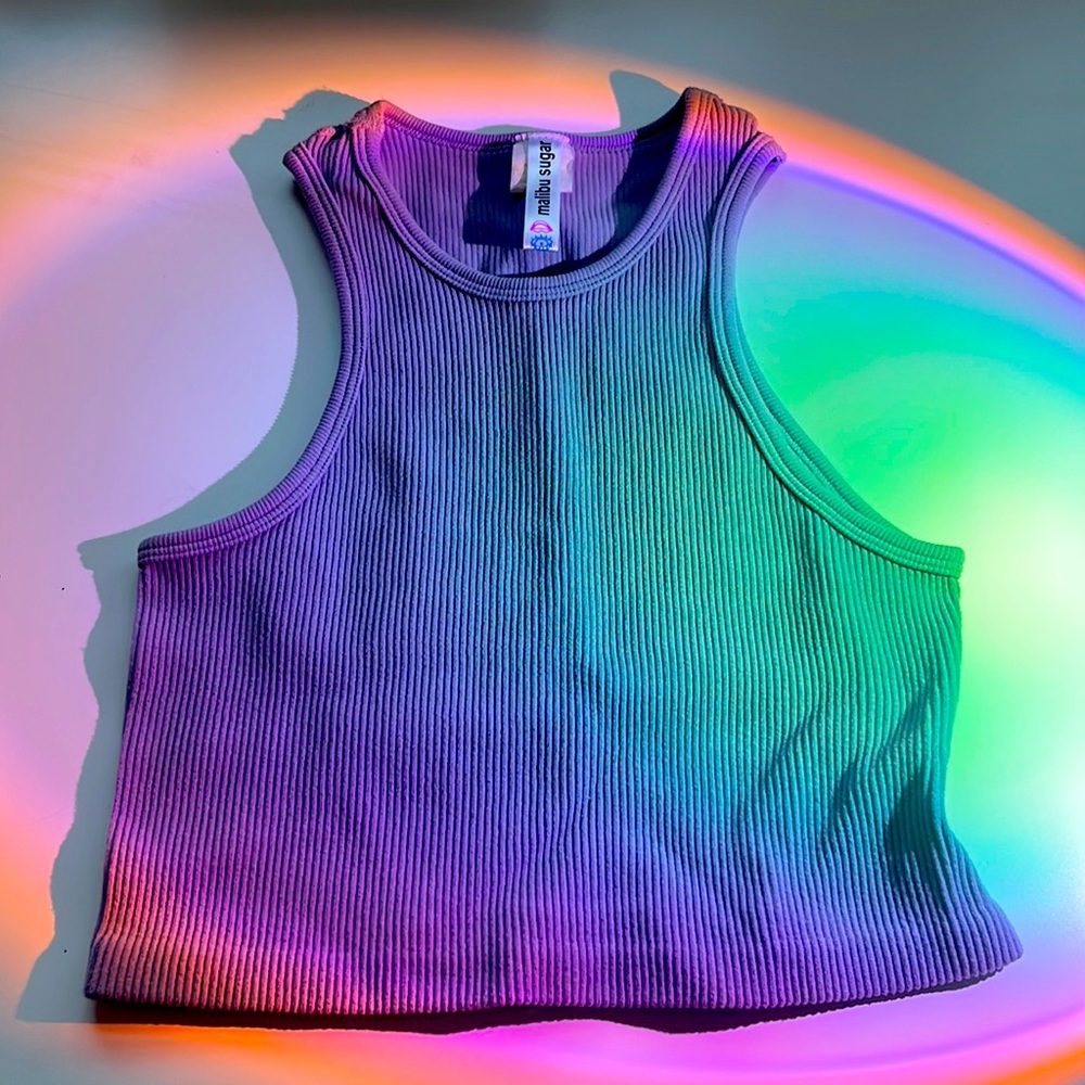 Malibu sugar purple tank